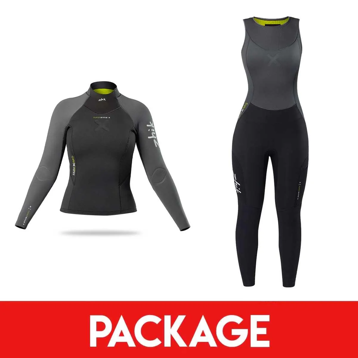 2024 Womens Zhik Superwarm X Sailing Wetsuit Package