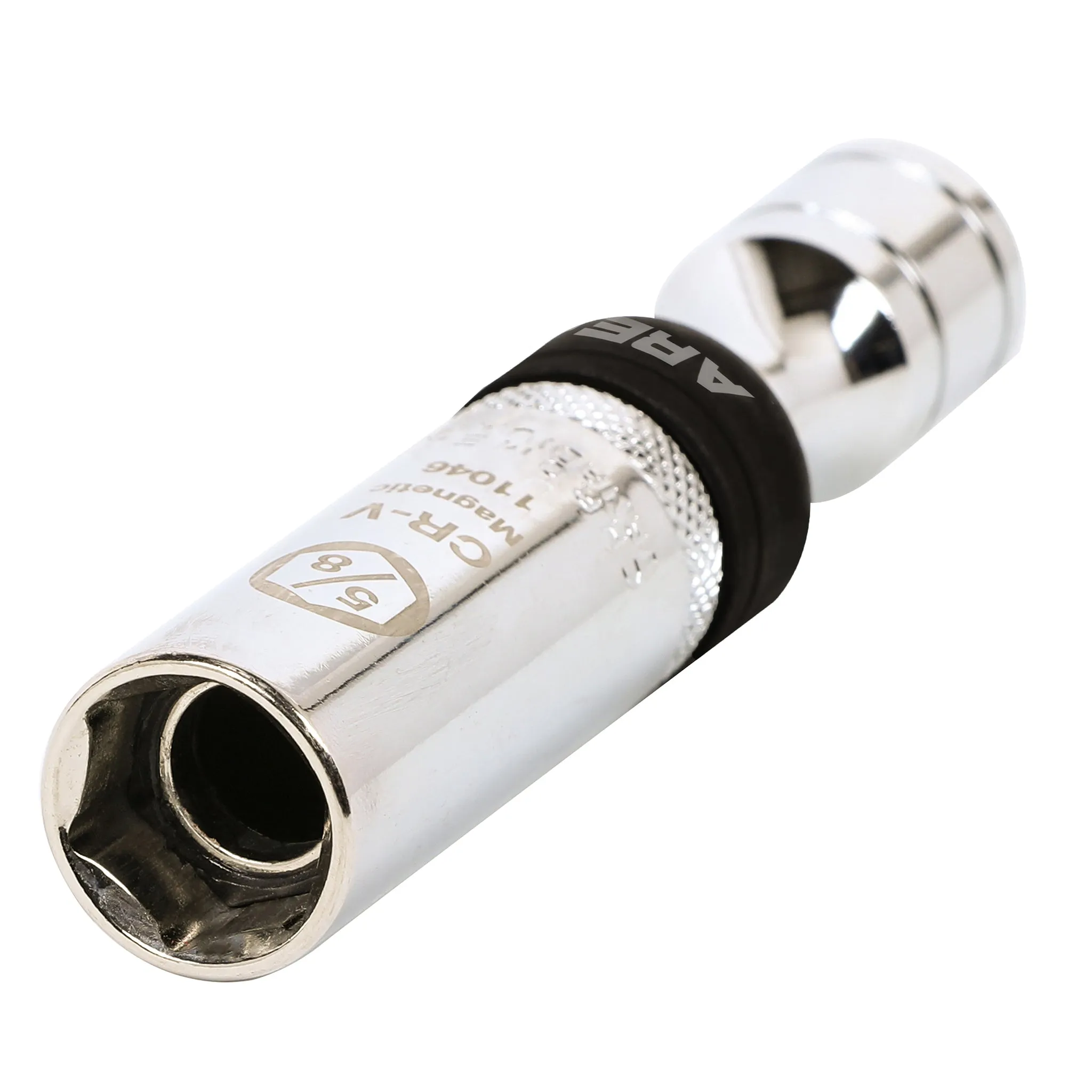 ARES 11051 - 3-Piece 3/8-Inch Drive by 5/8-Inch Magnetic Swivel Spark Plug Socket Set