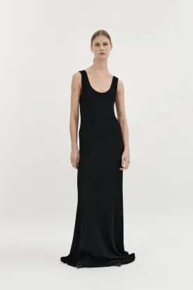AYA KNIT DRESS - BLACK