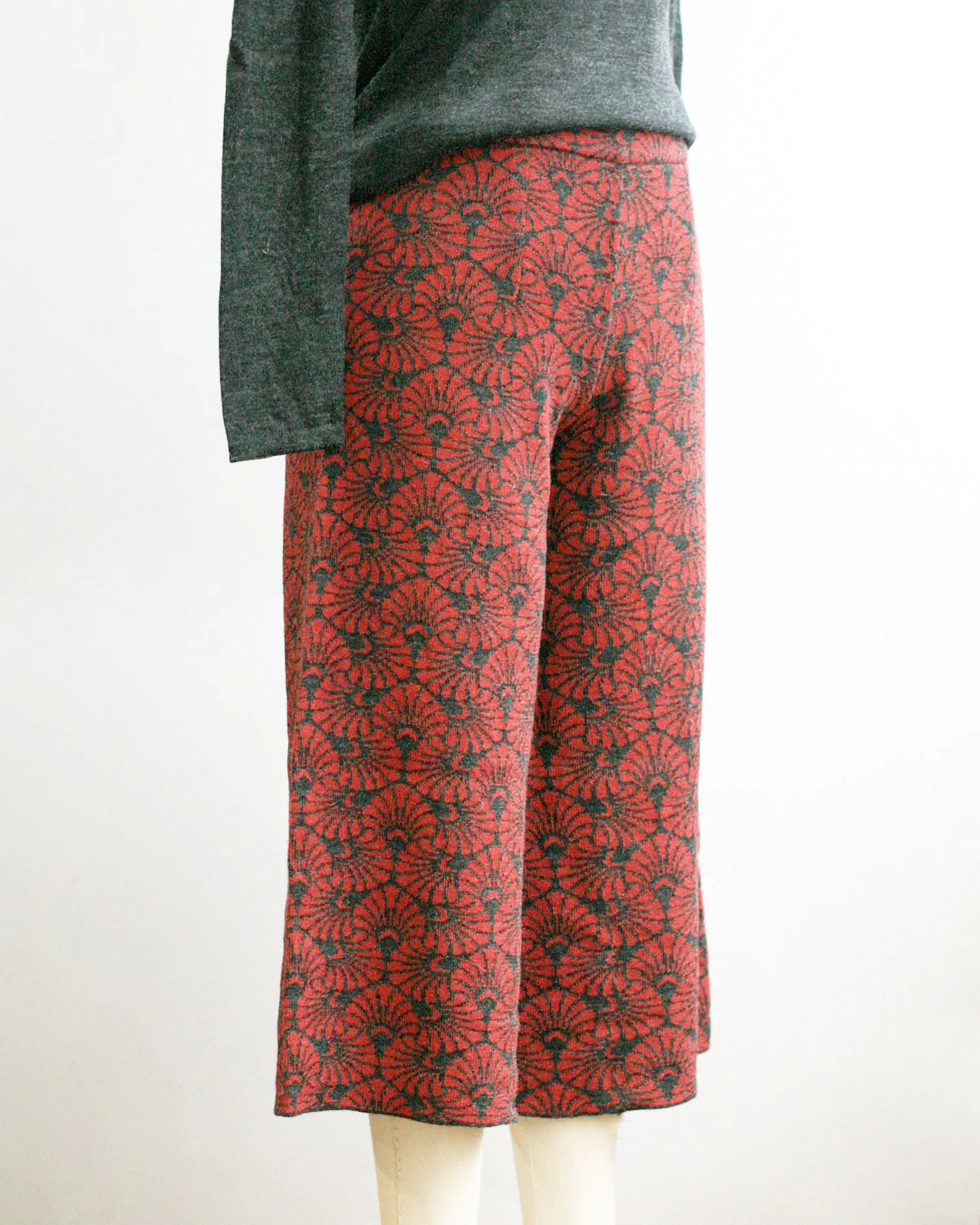 Baby Alpaca Nautilus Jacquard Culottes