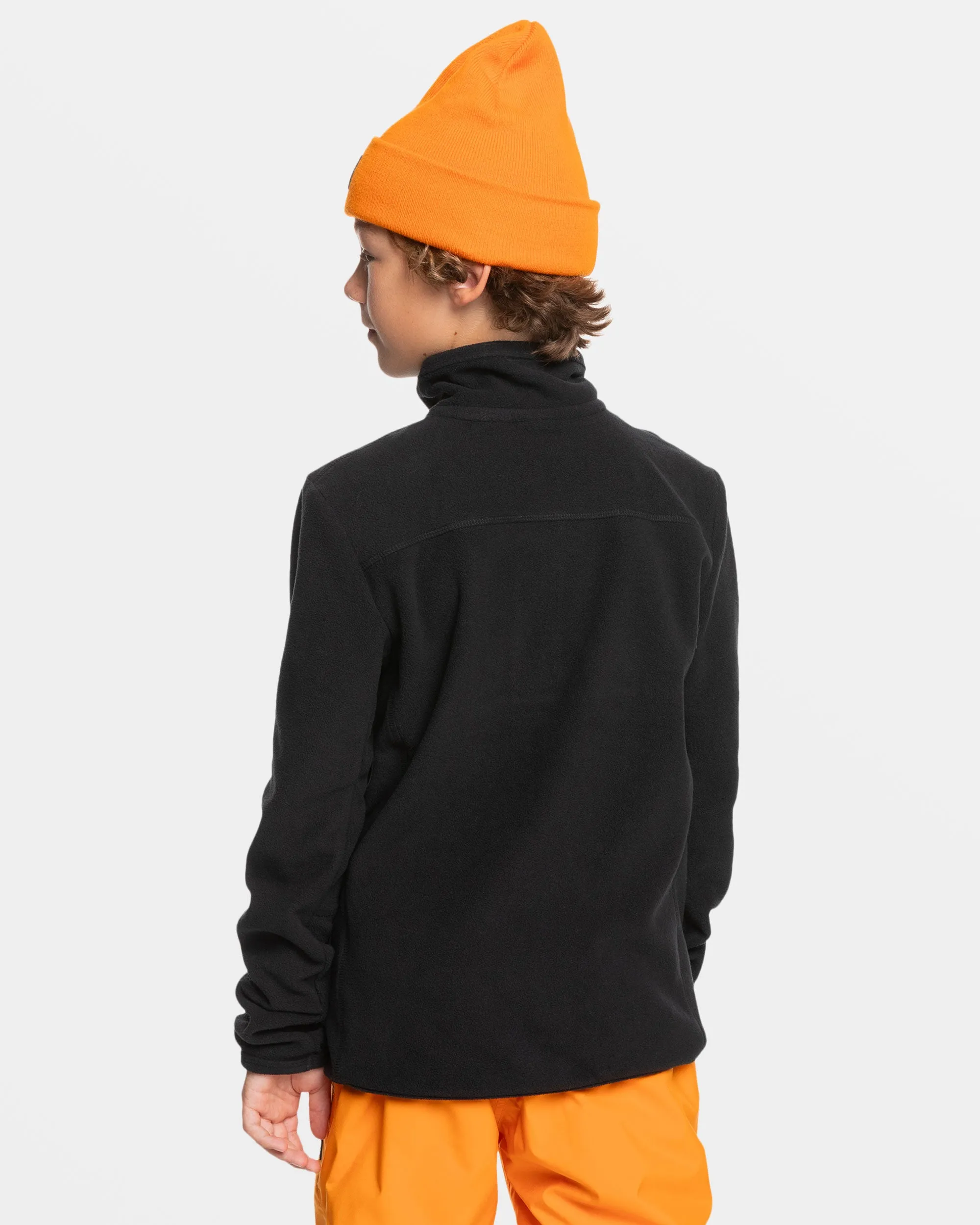 Boys 8-16 Aker Half-Zip Sweatshirt - True Black