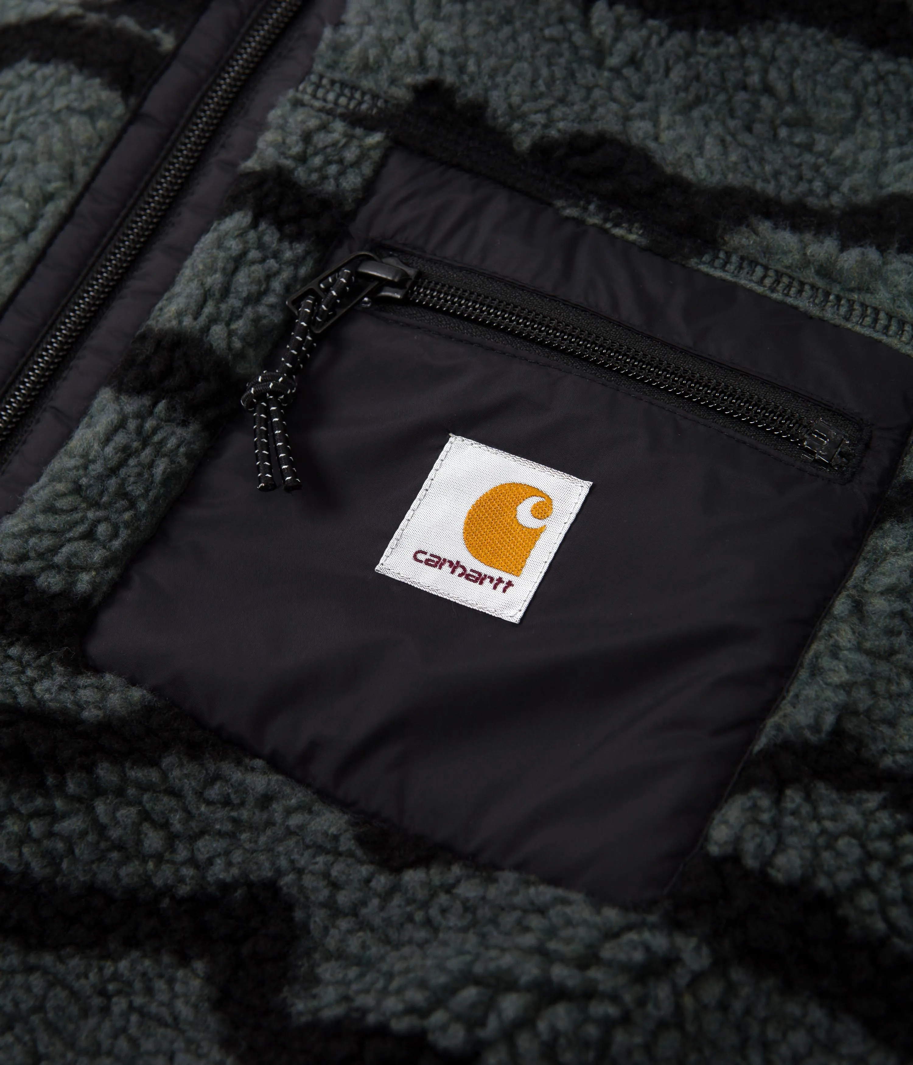 Carhartt Prentis Pullover Jacket - Deep Freeze Jacquard / Slate / Black