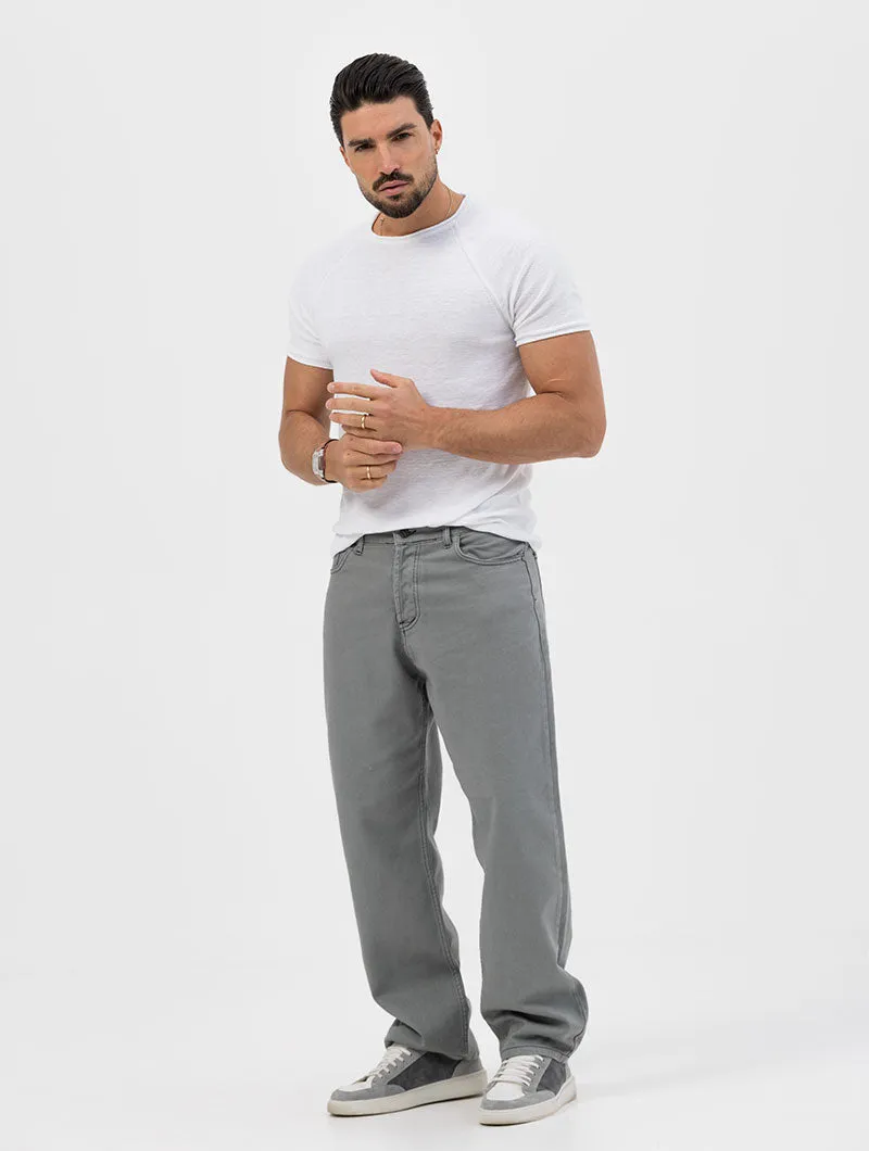 CORBIN STRAIGHT JEANS IN GREY