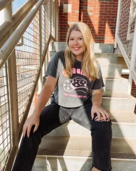 Cowgirls Have Fun Cropped Tee