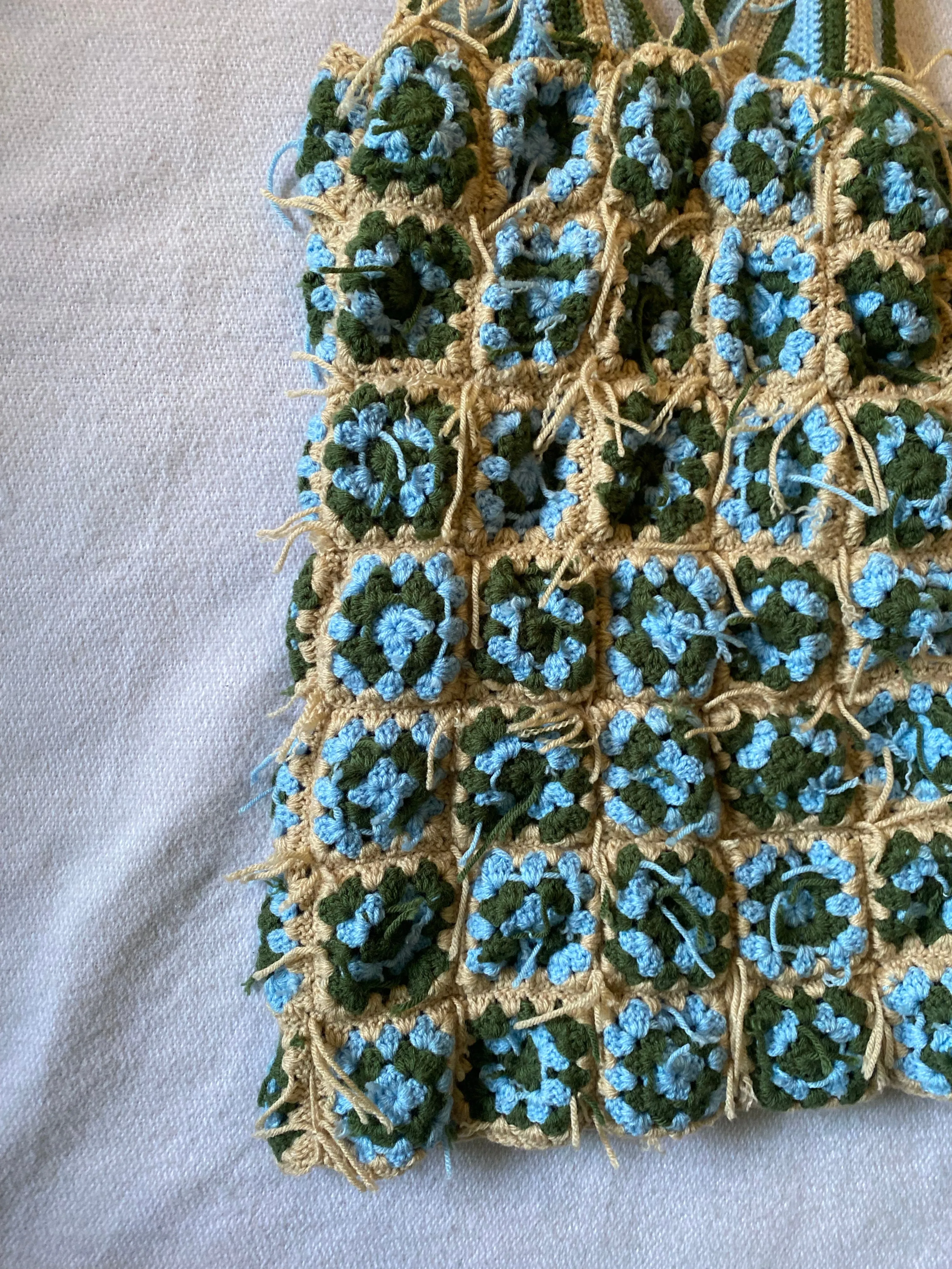 Crocheted Blanket Dress