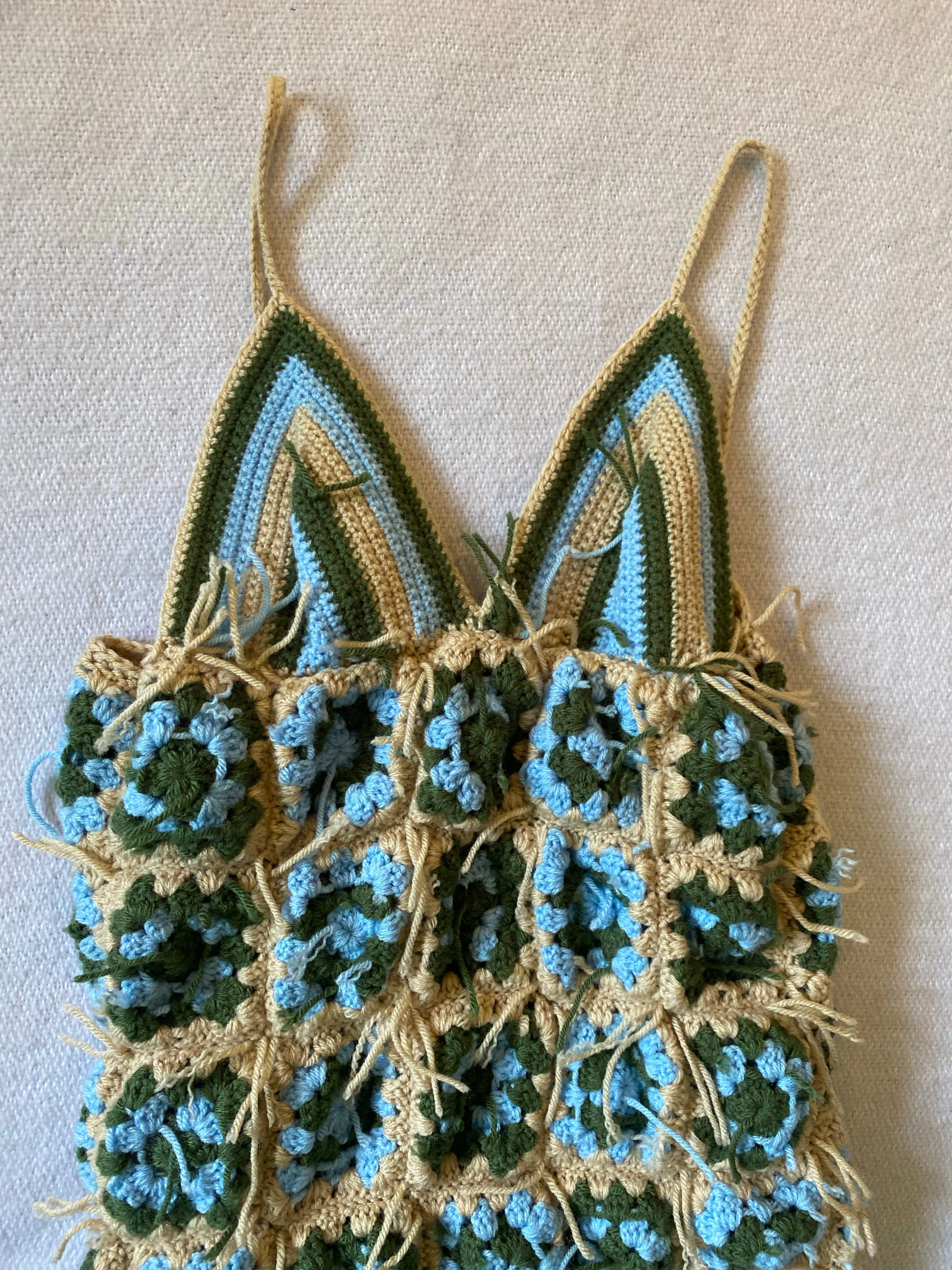 Crocheted Blanket Dress