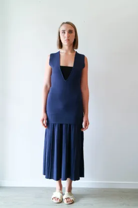 Dion Lee Mirror V Pleated Dress
