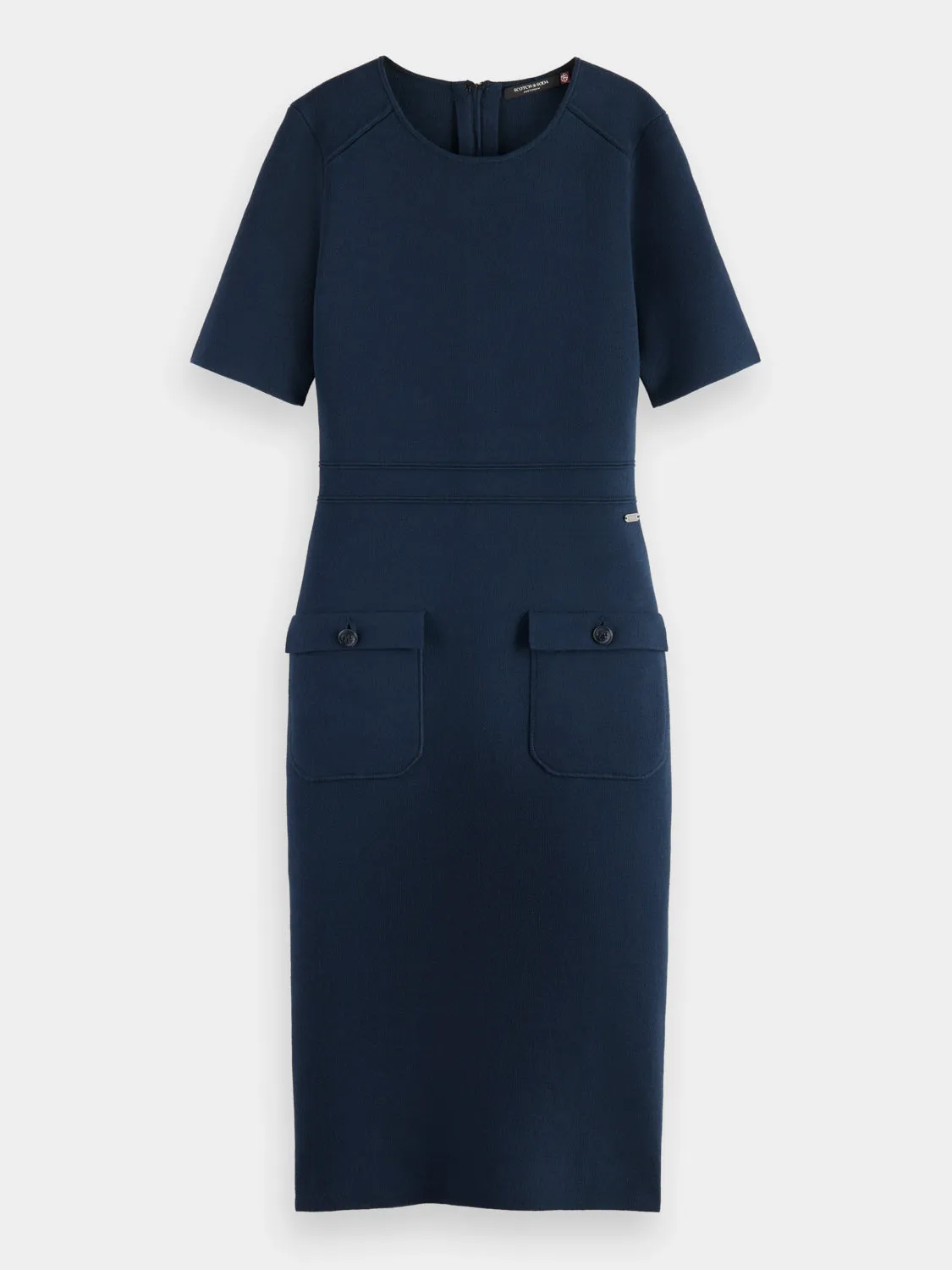 Fitted Milano knit dress