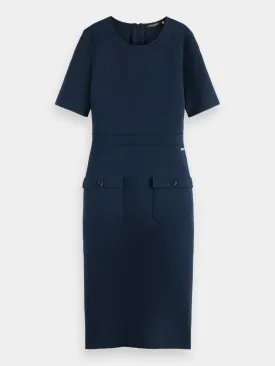 Fitted Milano knit dress