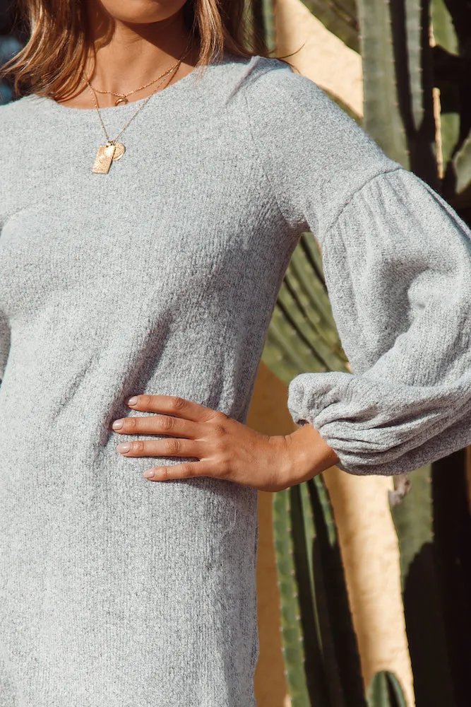 Flea Market Dress Grey