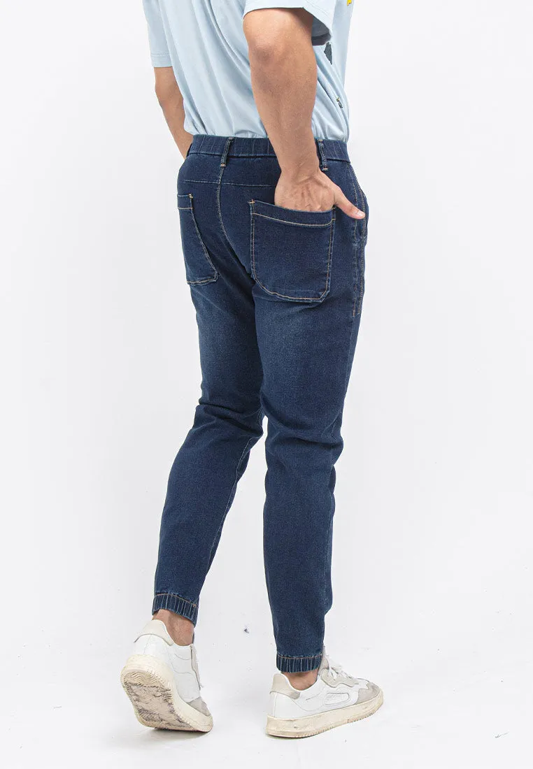 Forest Elastic Waist Stretchable Slim Fit Jeans Men Denim Jeans | Seluar Jeans Lelaki Slim Fit - 610202