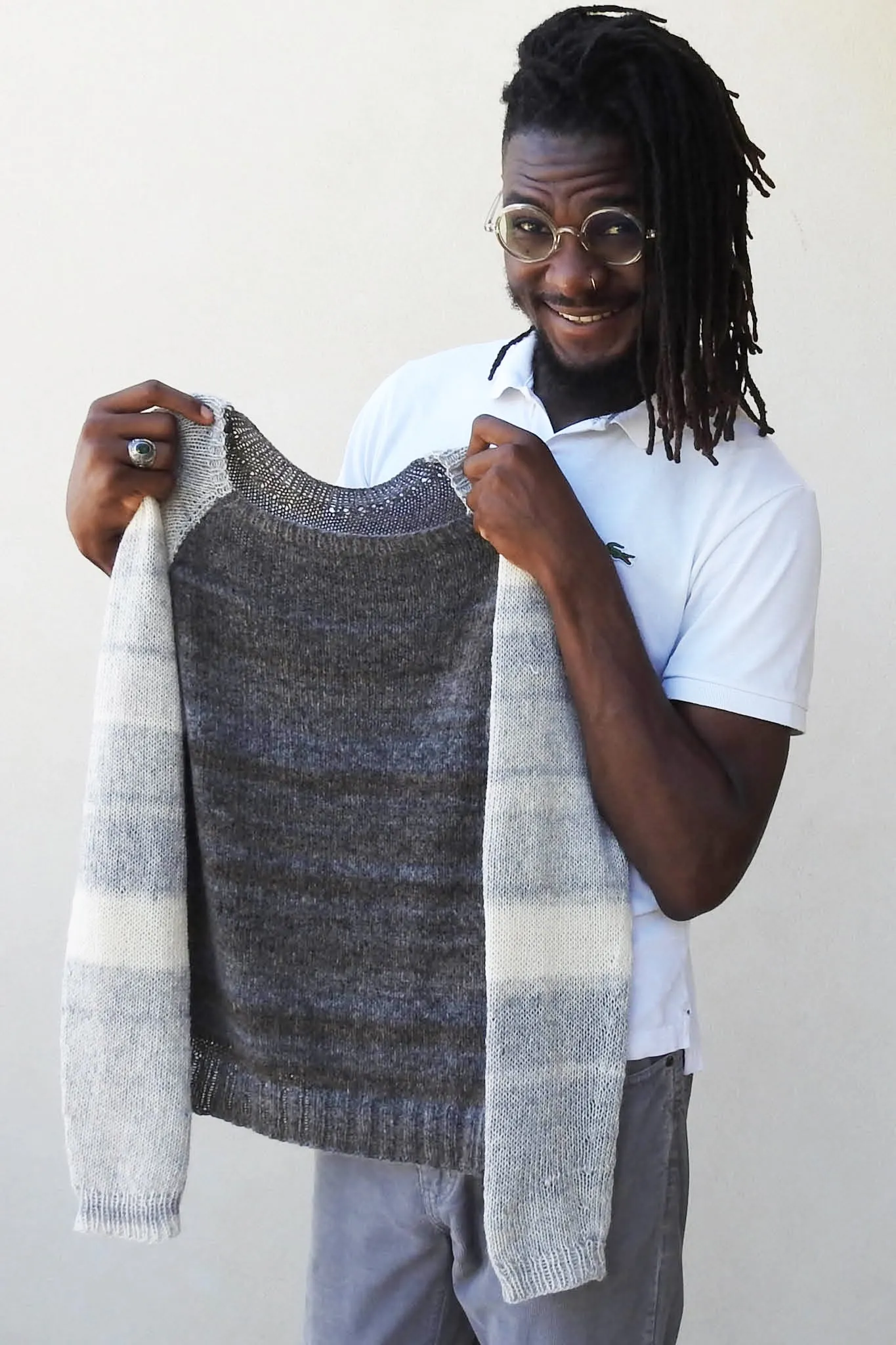 Francis Crewneck Pullover Designer Knitting Kit
