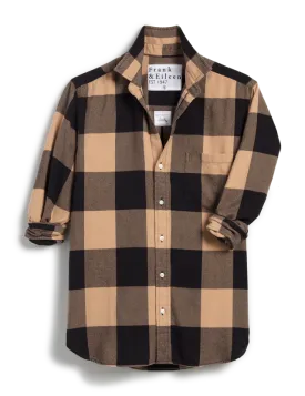 Frank & Eileen Joedy in Tan/Black Check