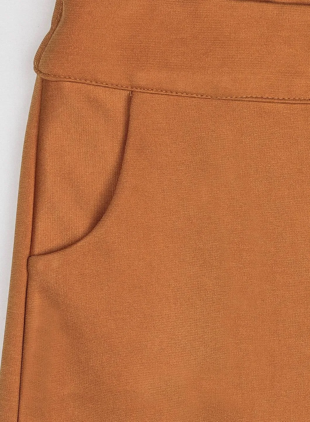 Girls Mustard Regular Culottes 12790