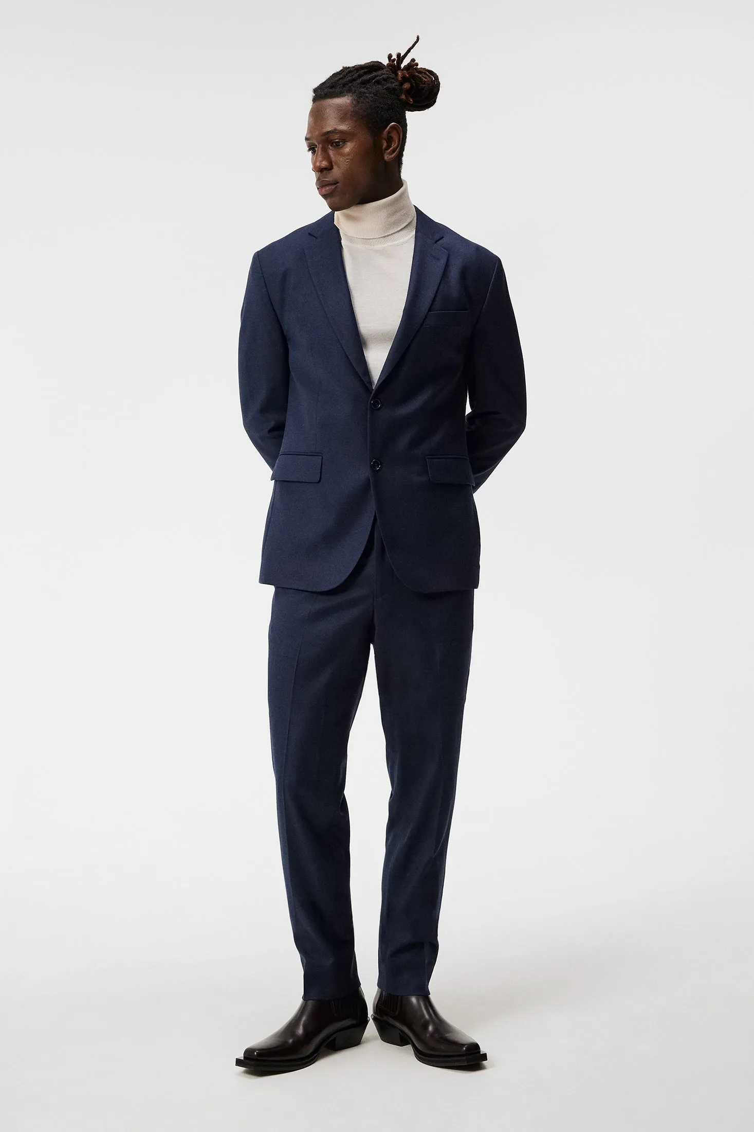 Hopper U Str Flannel Blazer / JL Navy