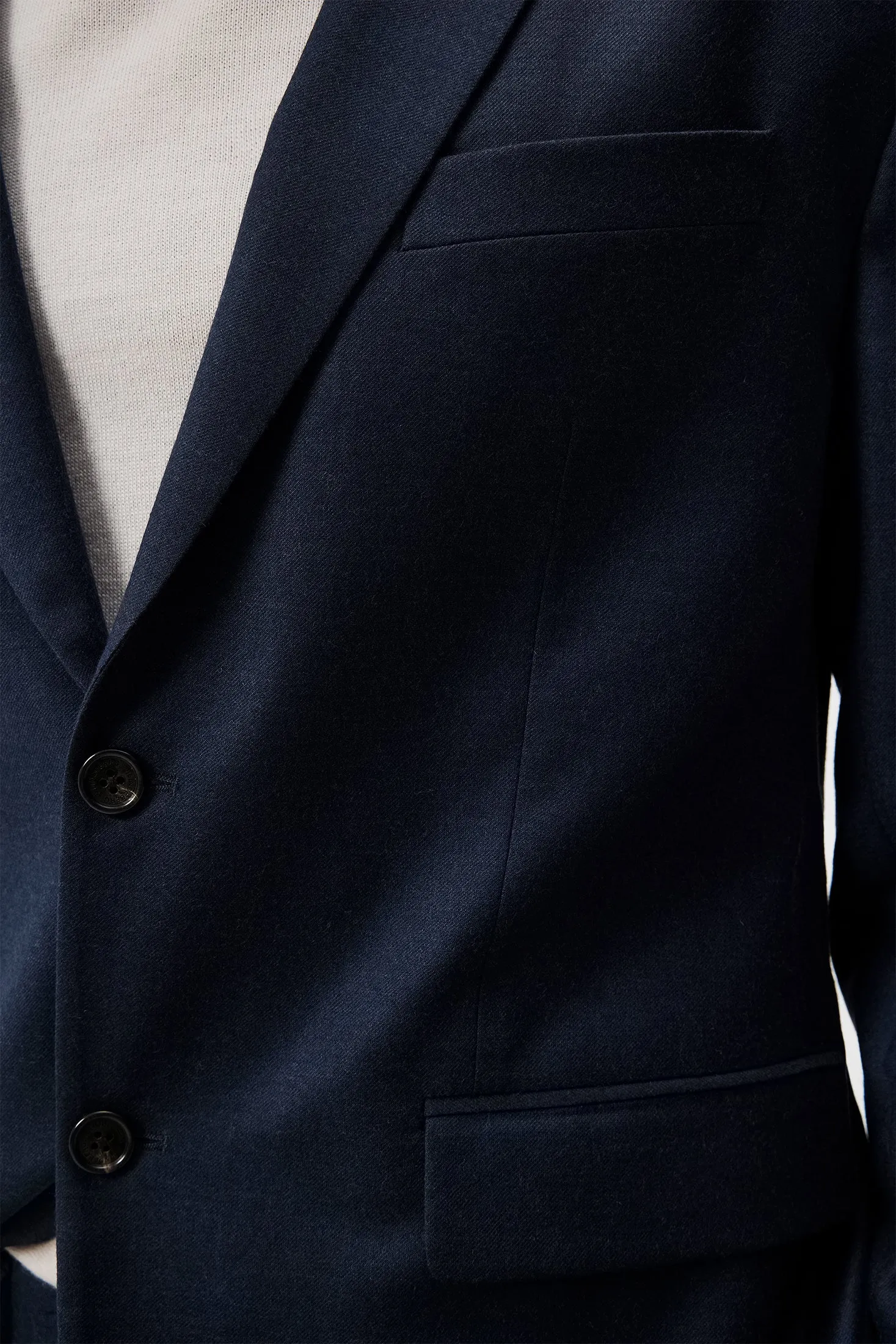 Hopper U Str Flannel Blazer / JL Navy