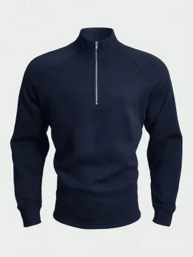 Ivyshape | Casual Half-Zip Pullover