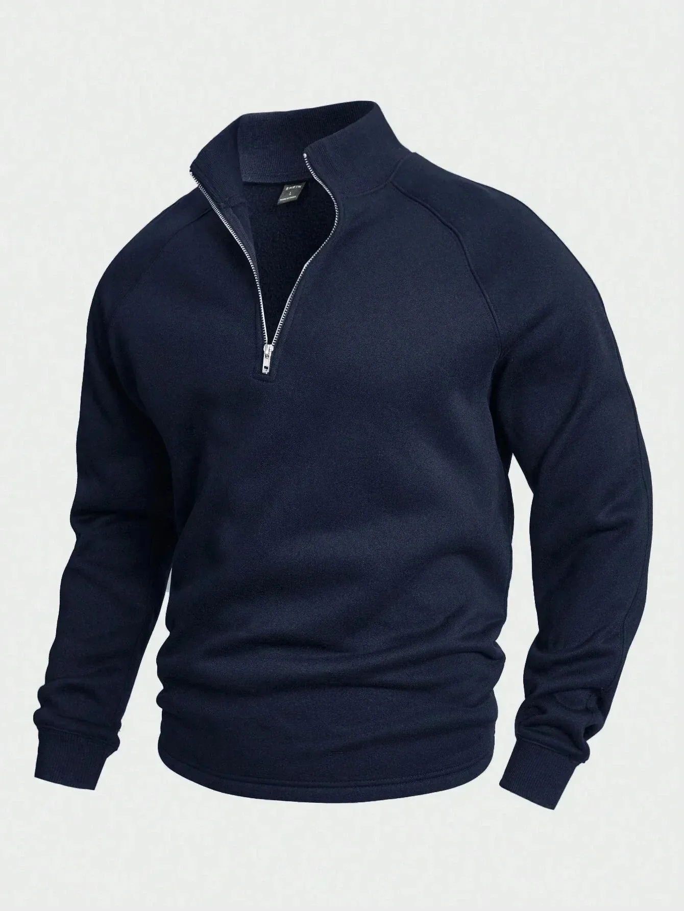 Ivyshape | Casual Half-Zip Pullover