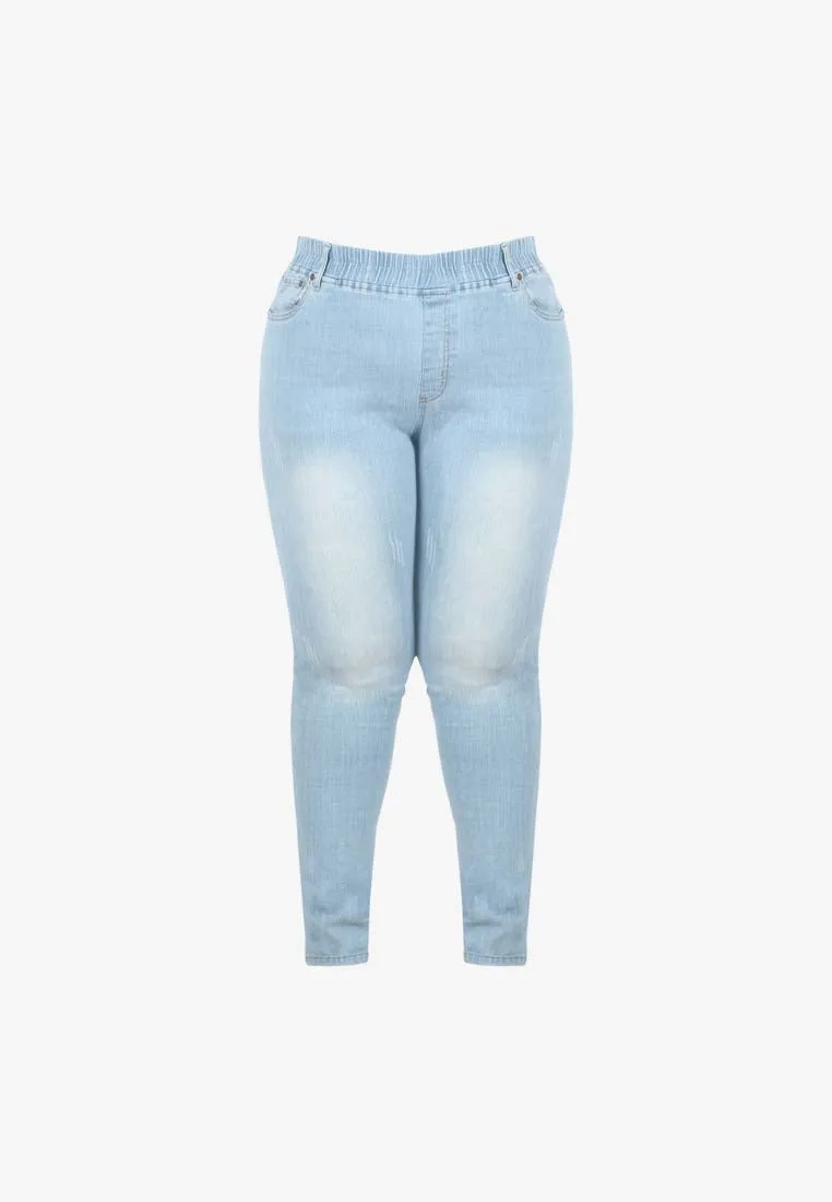 Jordy Ultra Stretch Skinny Cut Jeans - Black