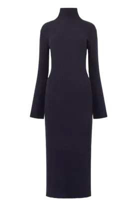 Lolly Mari Flare Sleeve Knit Dress