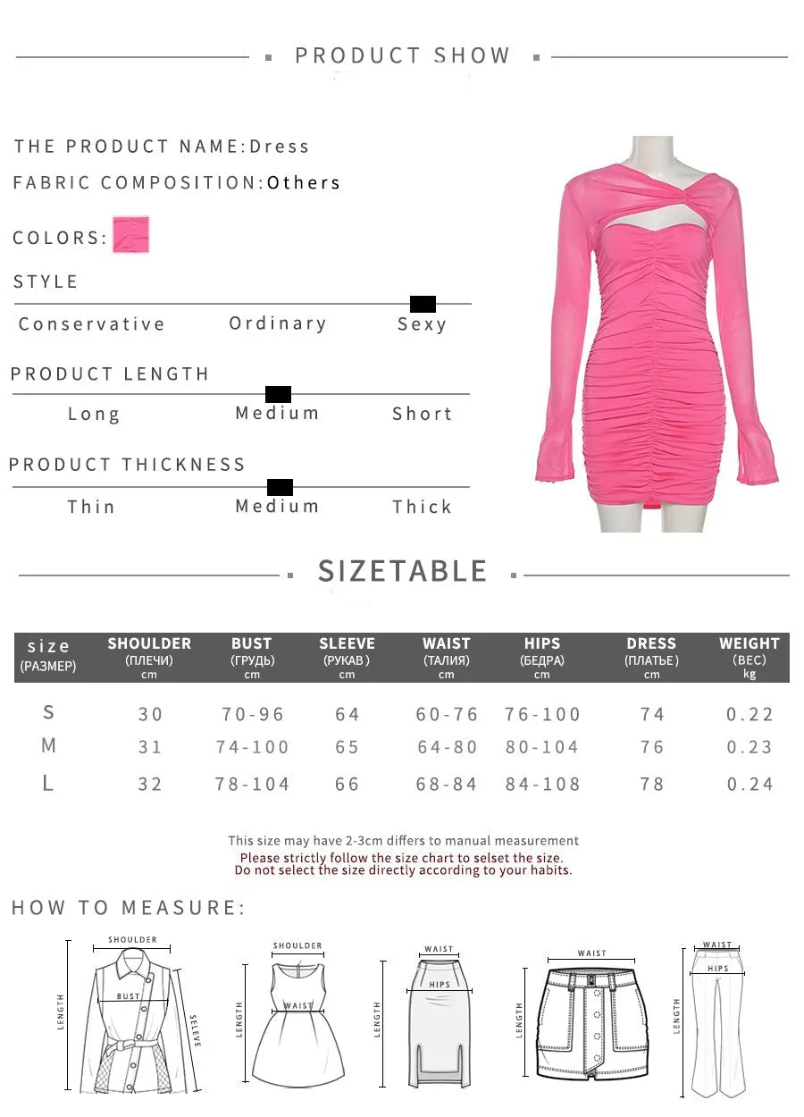 Long Sleeve Mini Dress