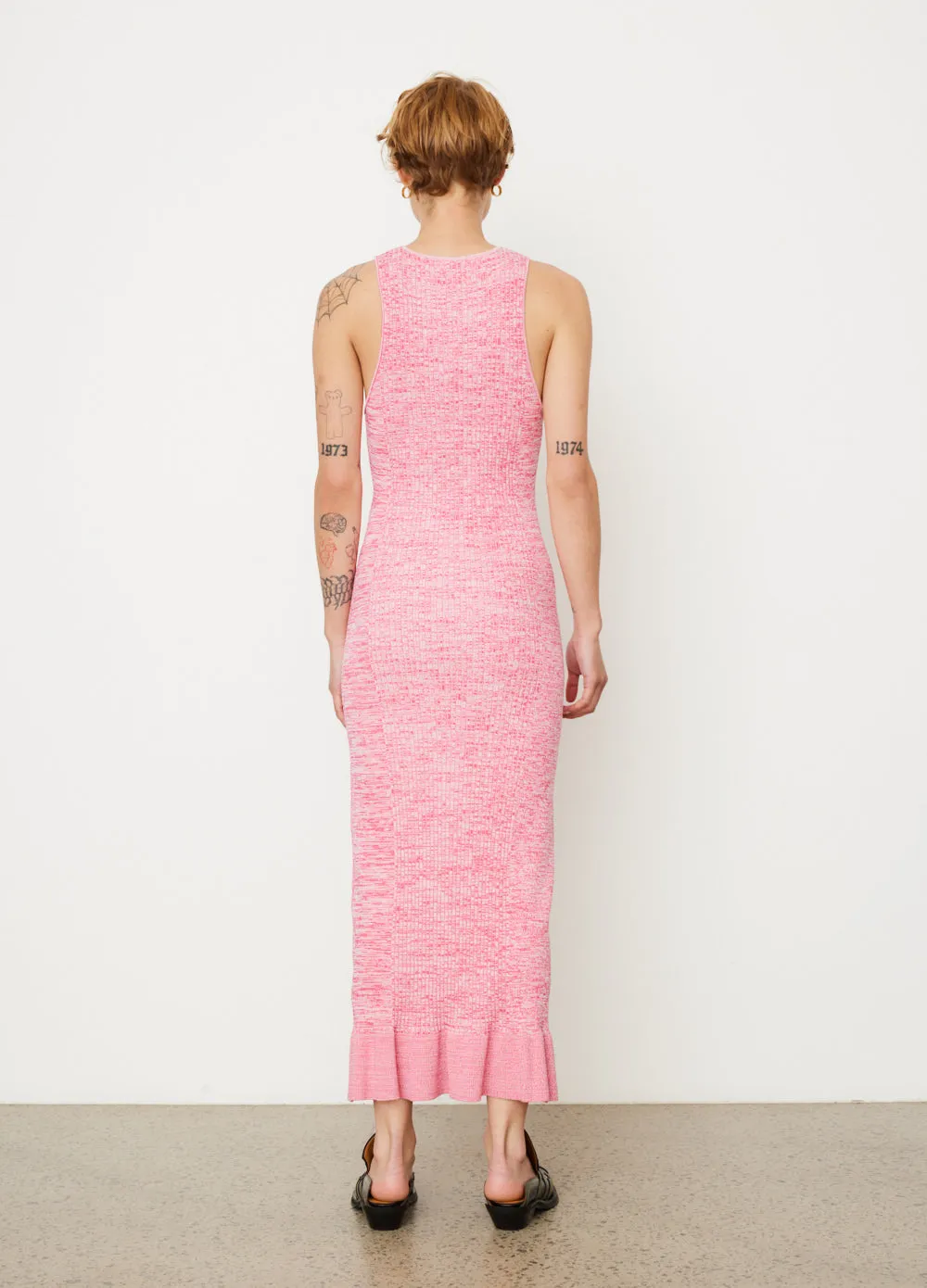 Melange Sleeveless Dress