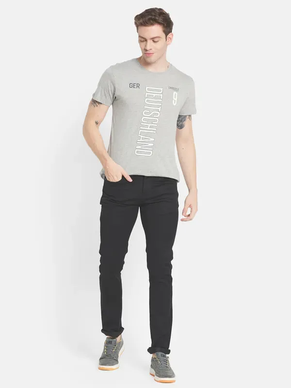 Men Black Slim Fit Stretchable Jeans
