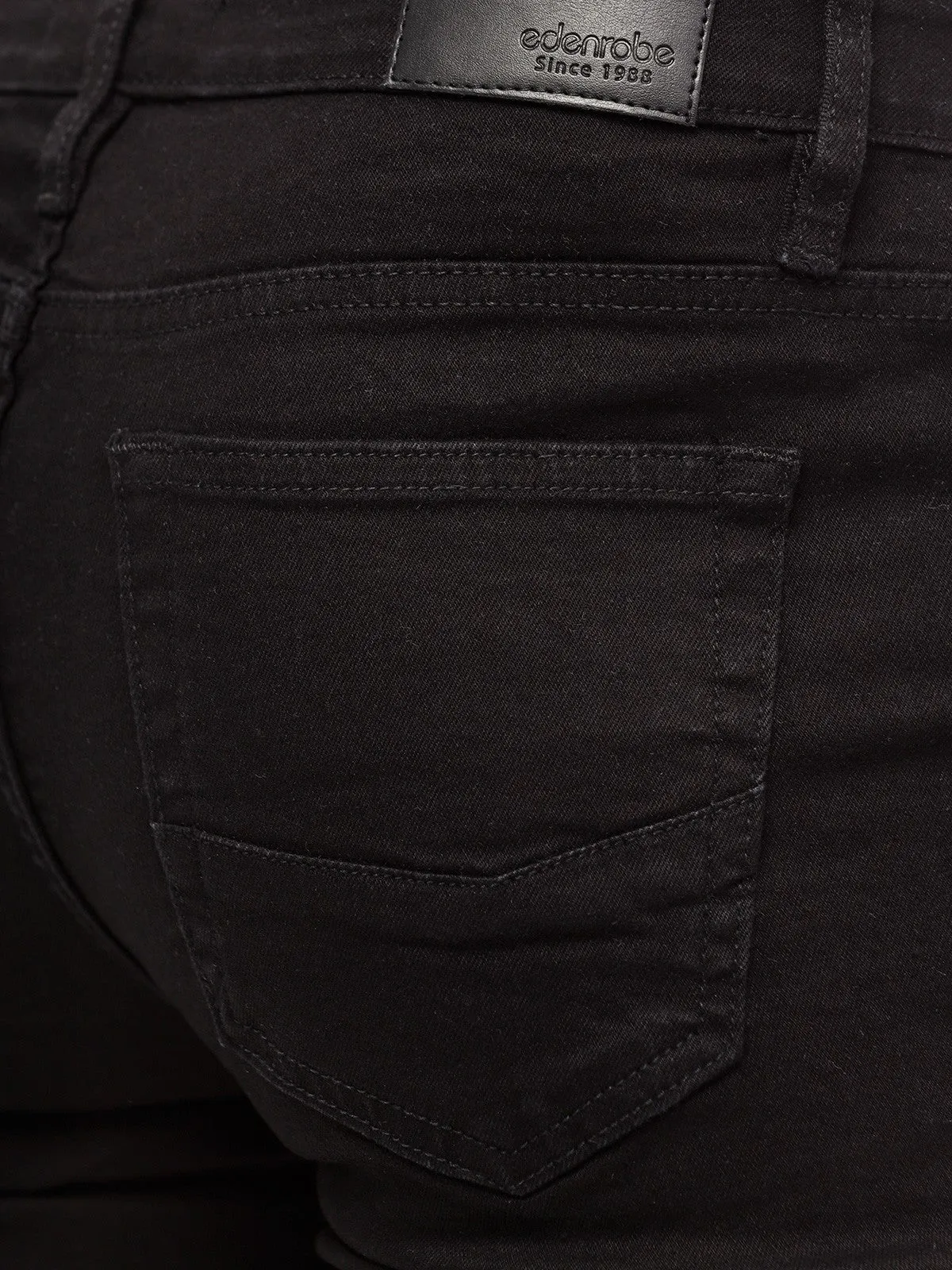 Men's Black Jeans - EMBPD23-011
