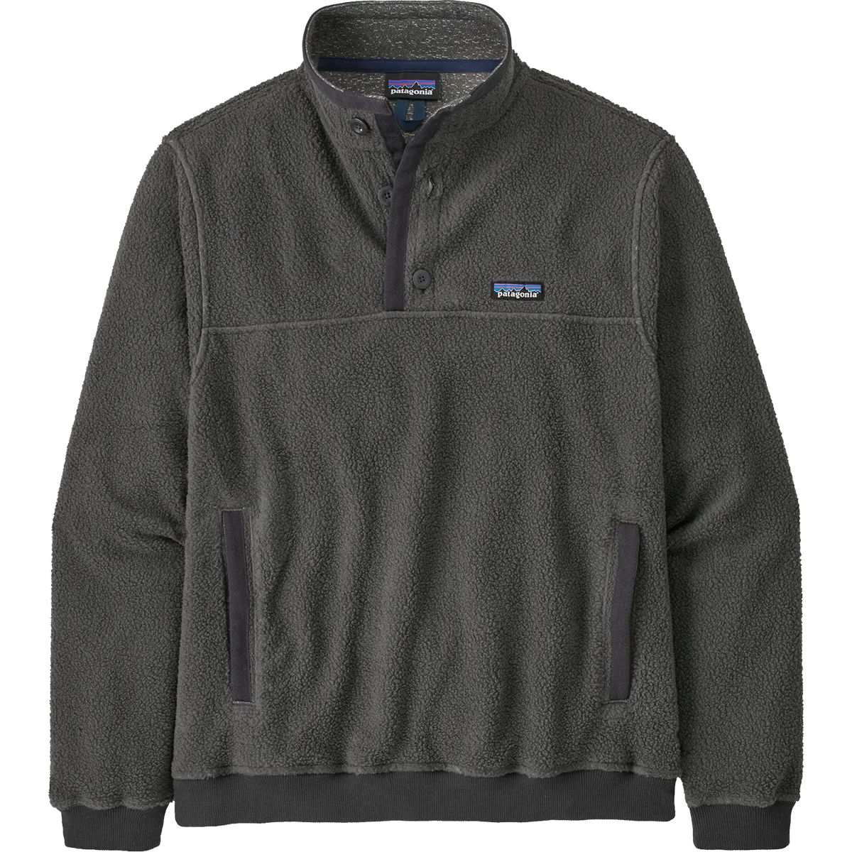 Men's Shearling Button Pullover