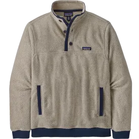 Men's Shearling Button Pullover