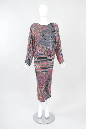 Mosaic Dolman Shift Dress