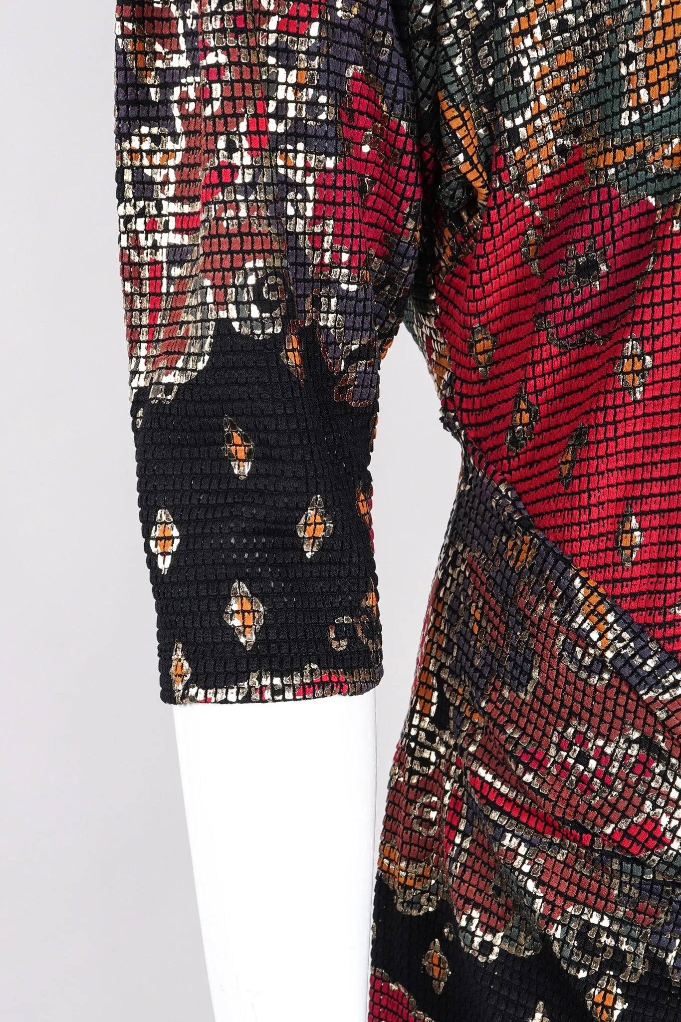 Mosaic Drop Waist Dress