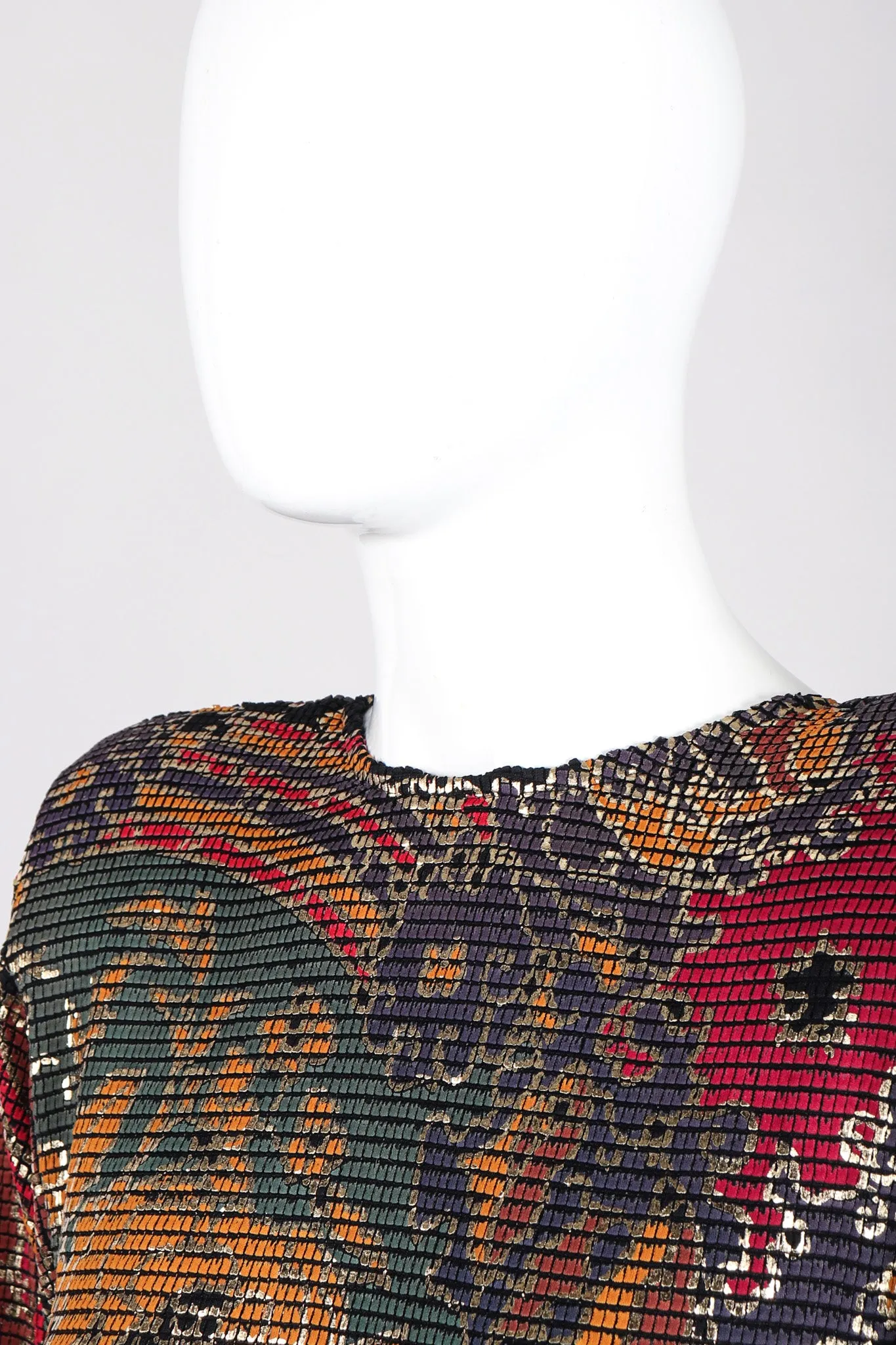 Mosaic Drop Waist Dress