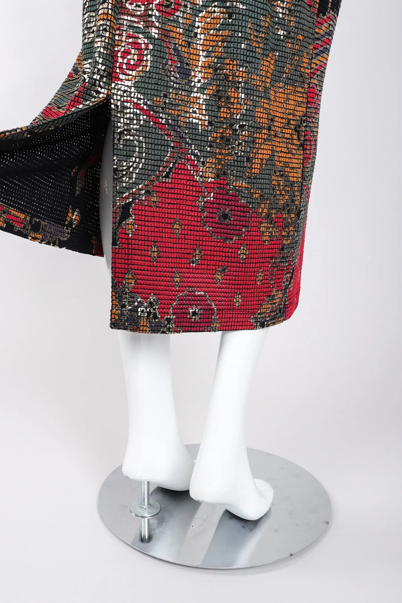 Mosaic Drop Waist Dress