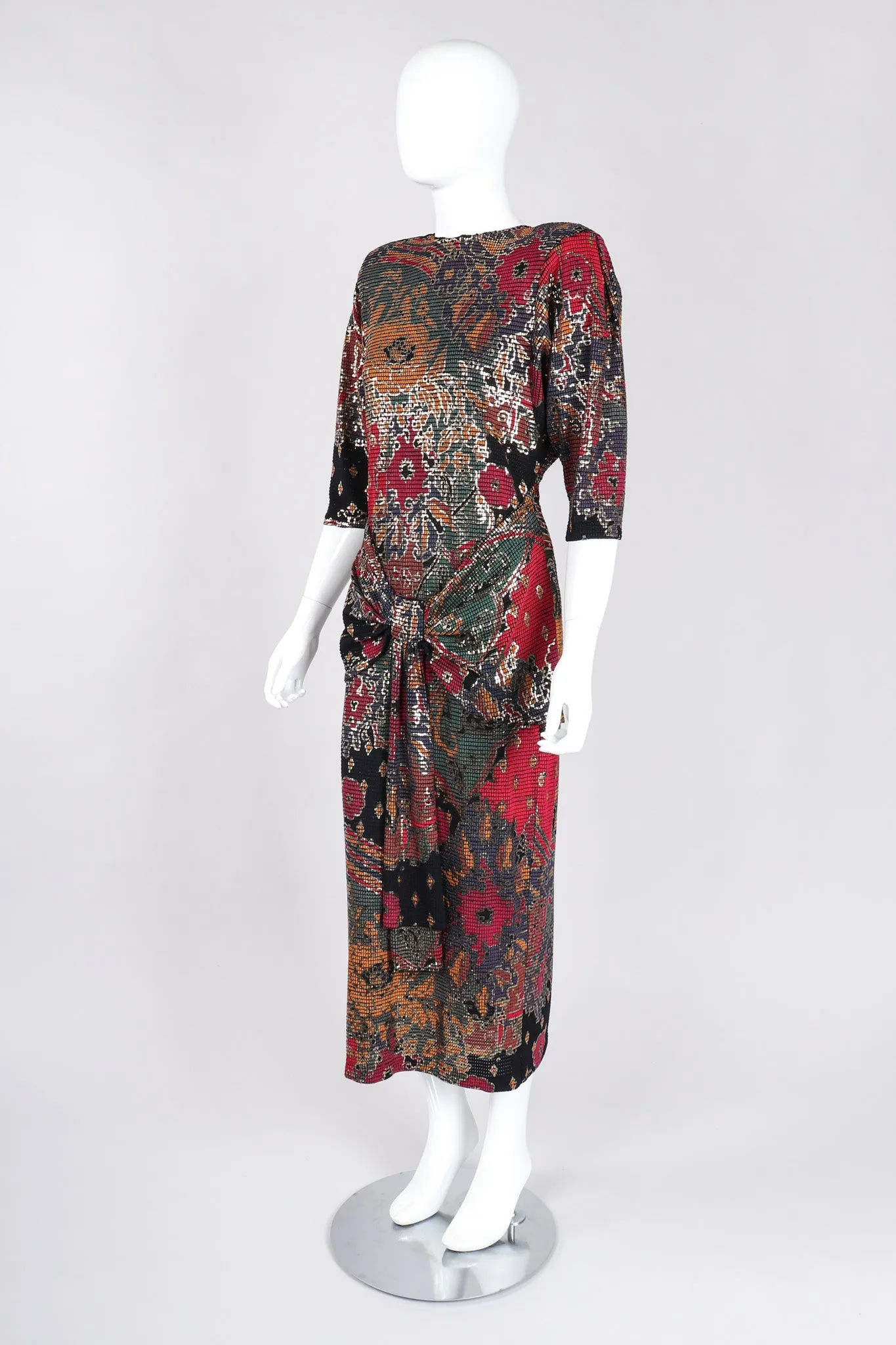 Mosaic Drop Waist Dress