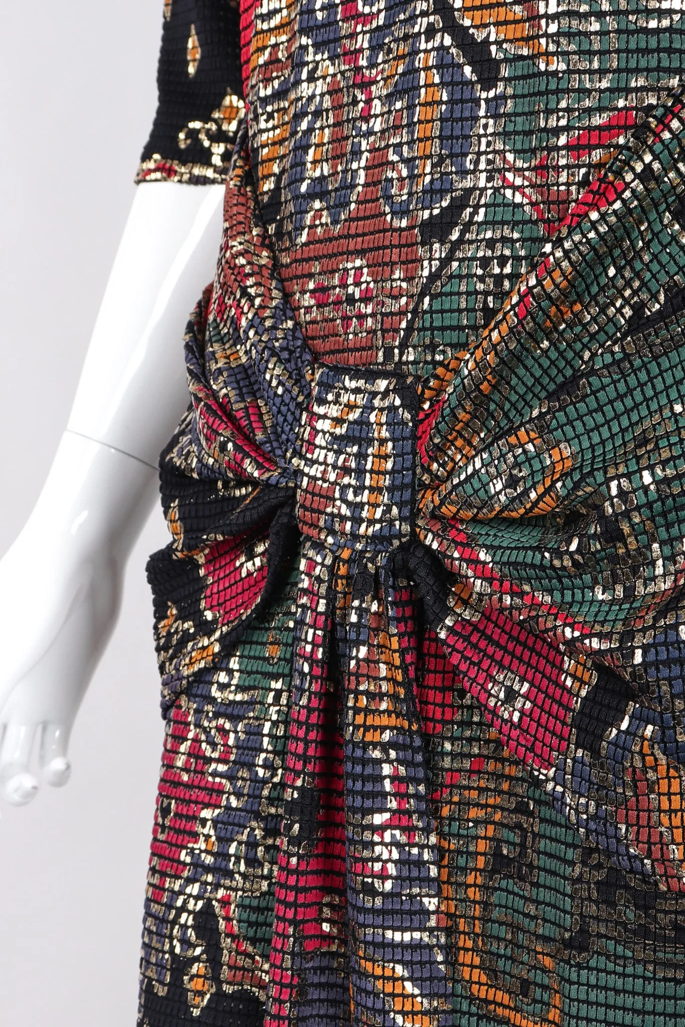 Mosaic Drop Waist Dress