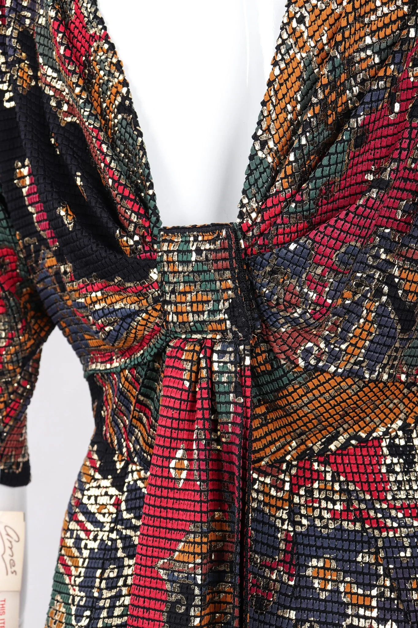 Mosaic Drop Waist Dress