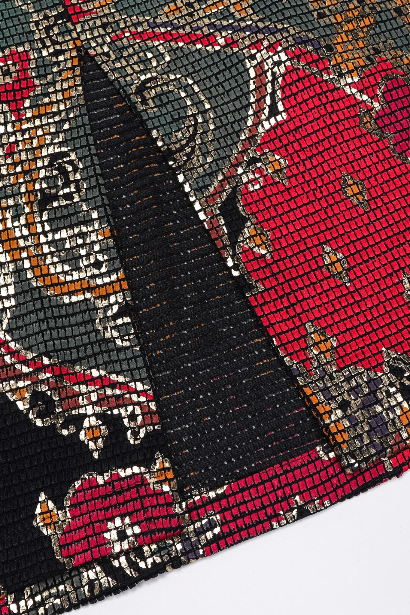 Mosaic Drop Waist Dress