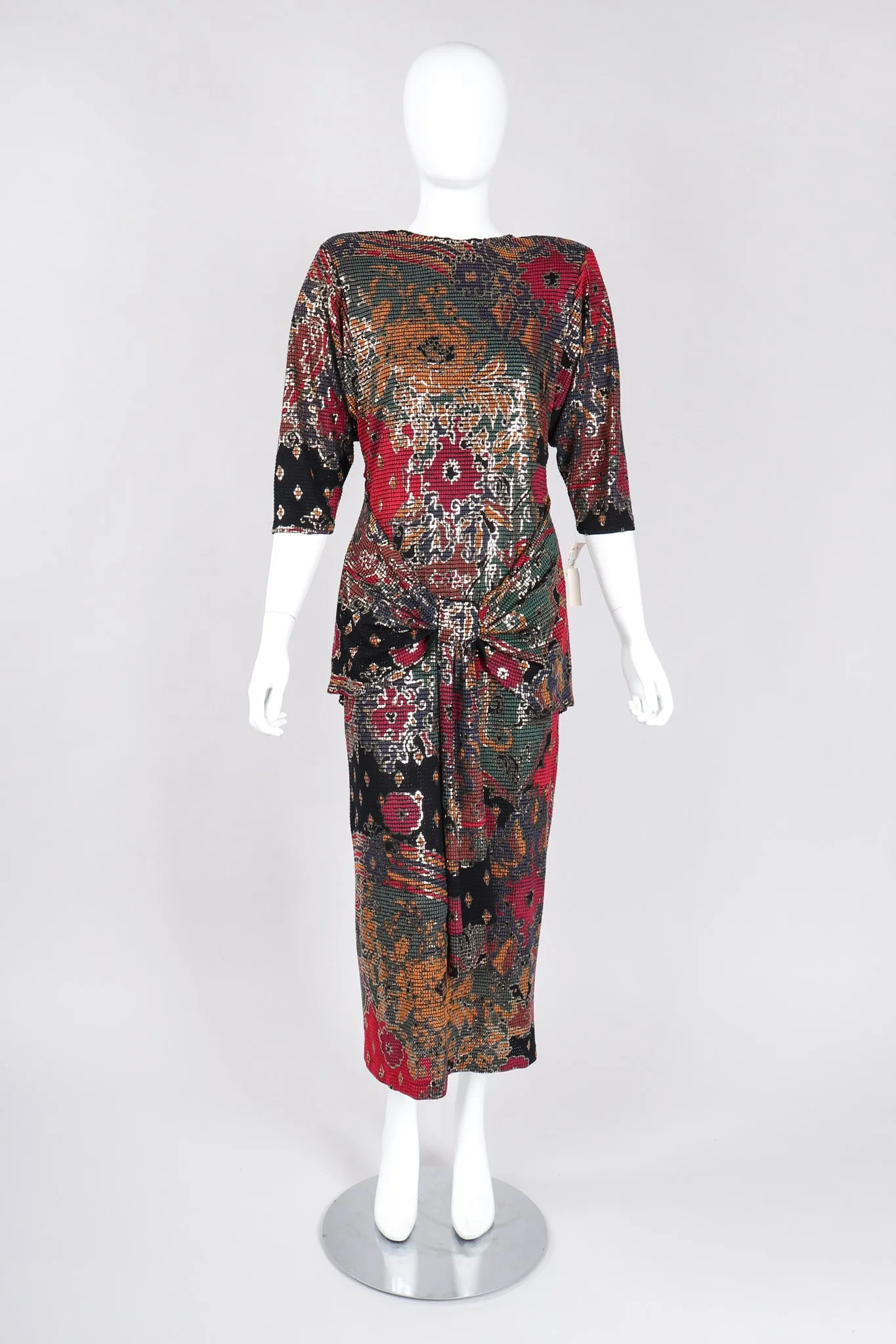 Mosaic Drop Waist Dress