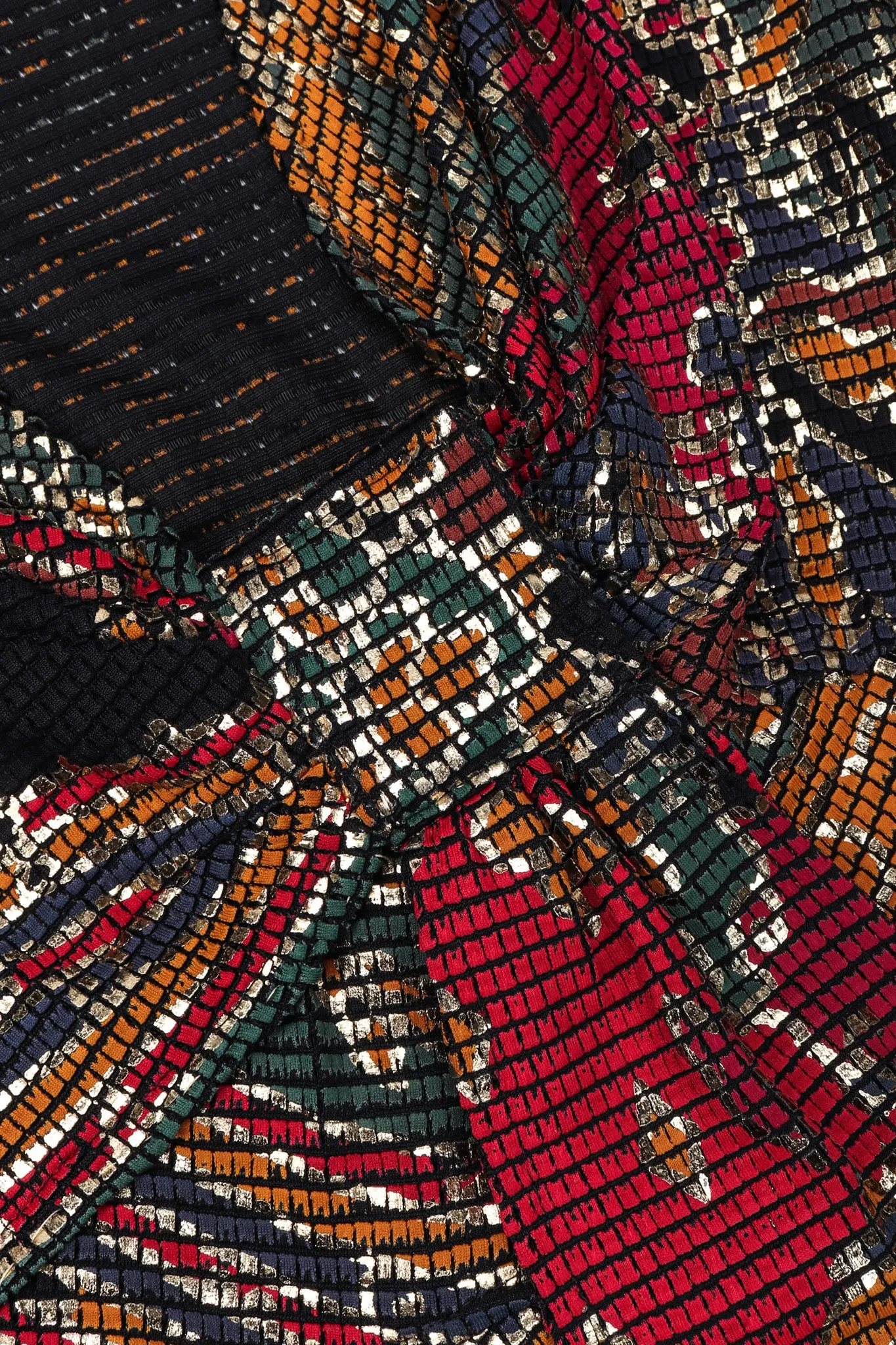 Mosaic Drop Waist Dress