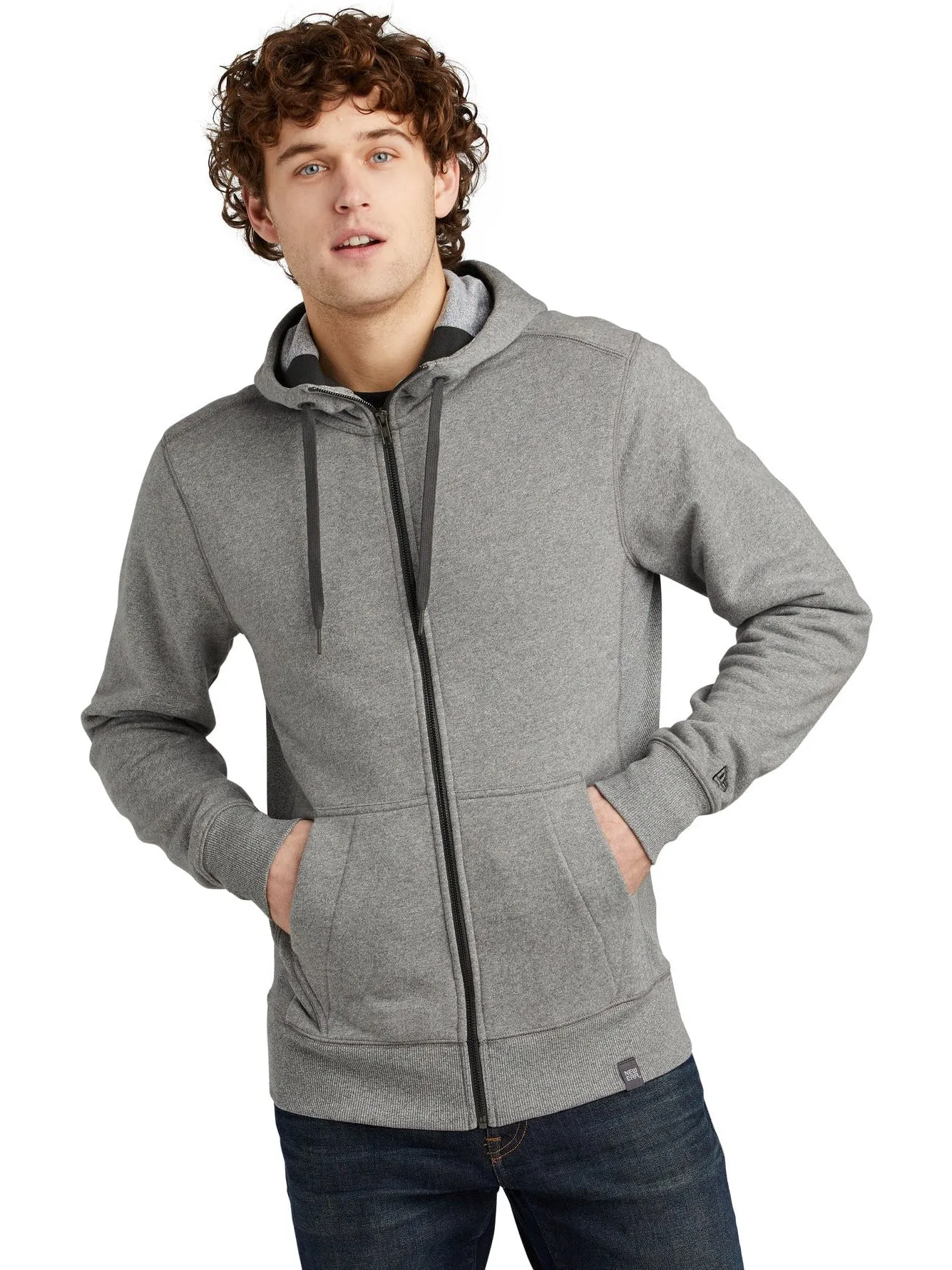 New Era French Terry Full-Zip Hoodie