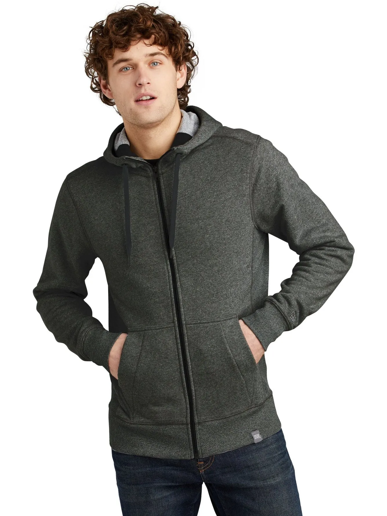 New Era French Terry Full-Zip Hoodie
