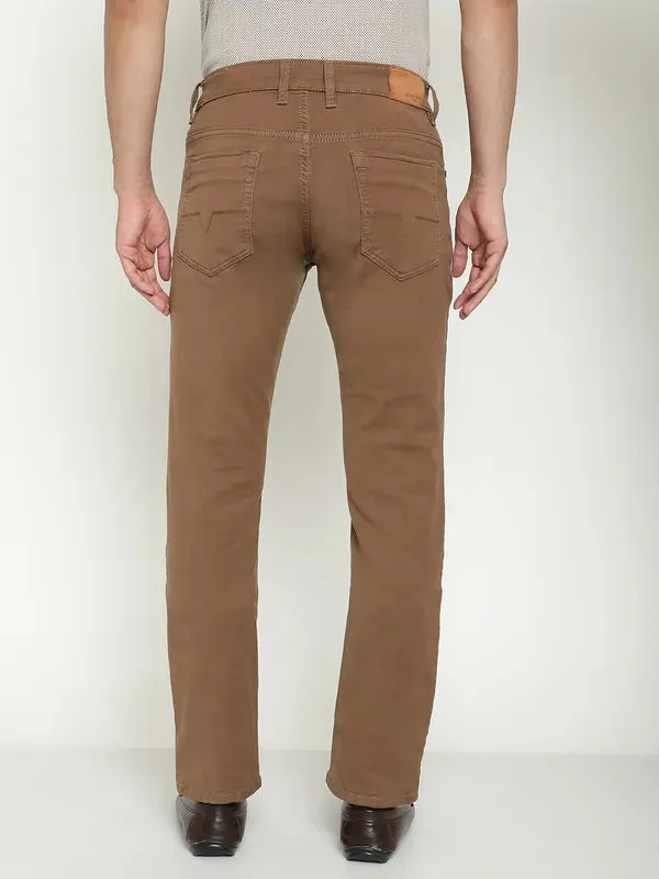 Octave Men Mid-Rise Coloured Shade Stretchable Jeans