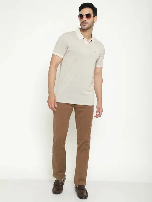 Octave Men Mid-Rise Coloured Shade Stretchable Jeans