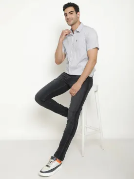 Octave Men Mid-Rise Light Fade Stretchable Jeans