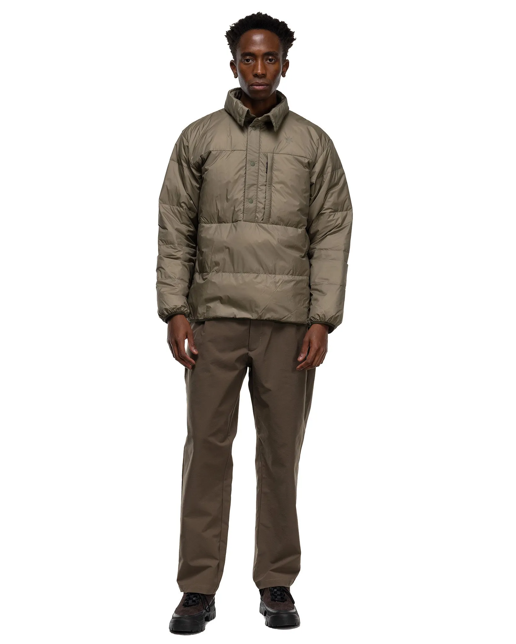 PERTEX QUANTUM Mid Down Pullover Oak Green