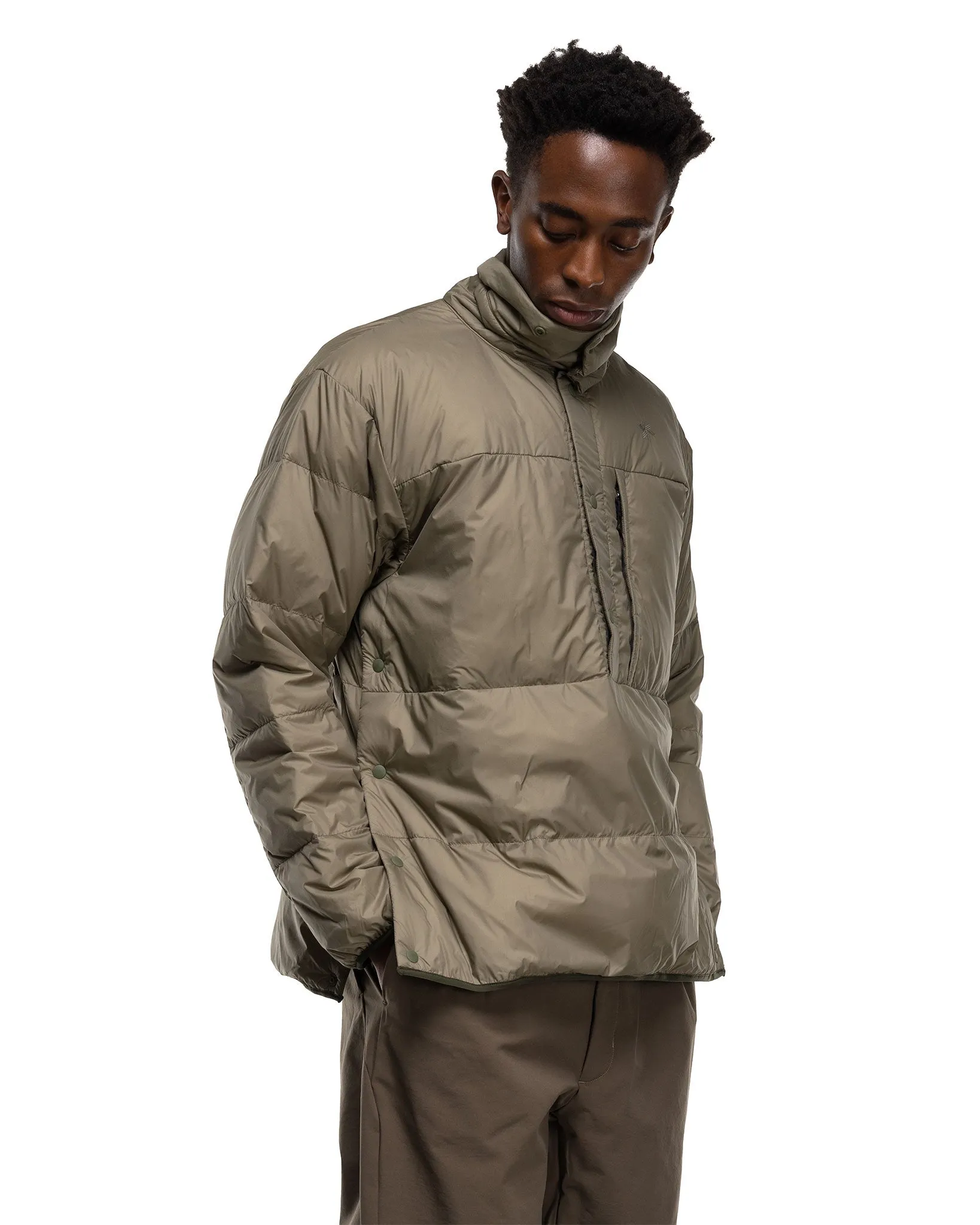 PERTEX QUANTUM Mid Down Pullover Oak Green