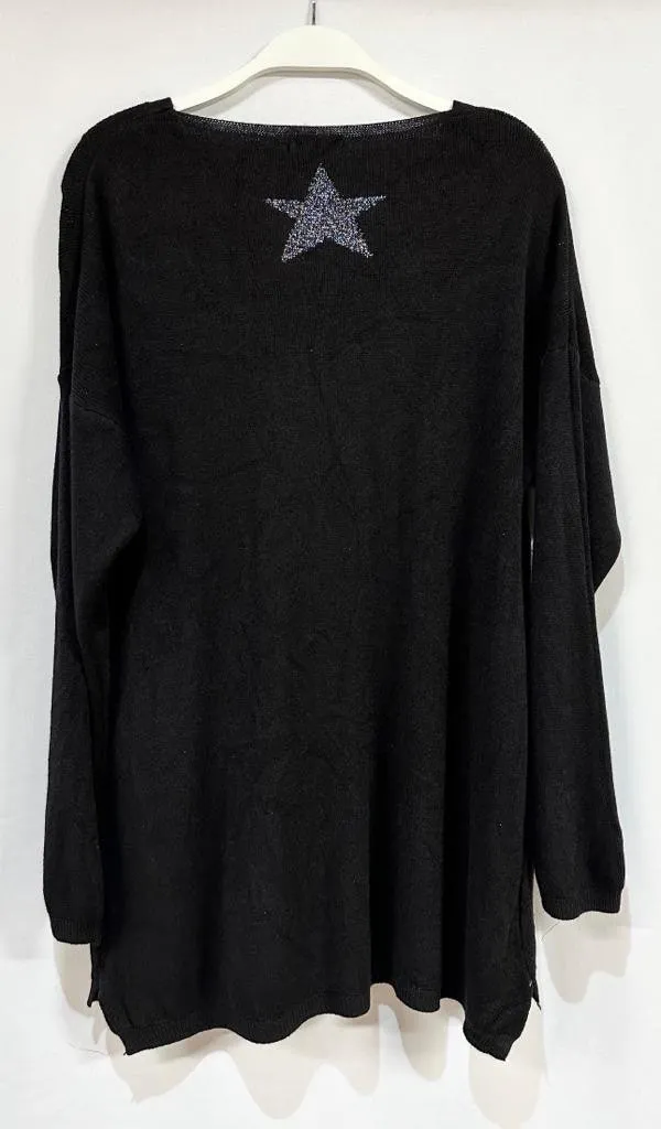 Sequin Rock Sweater by Venti6 12209