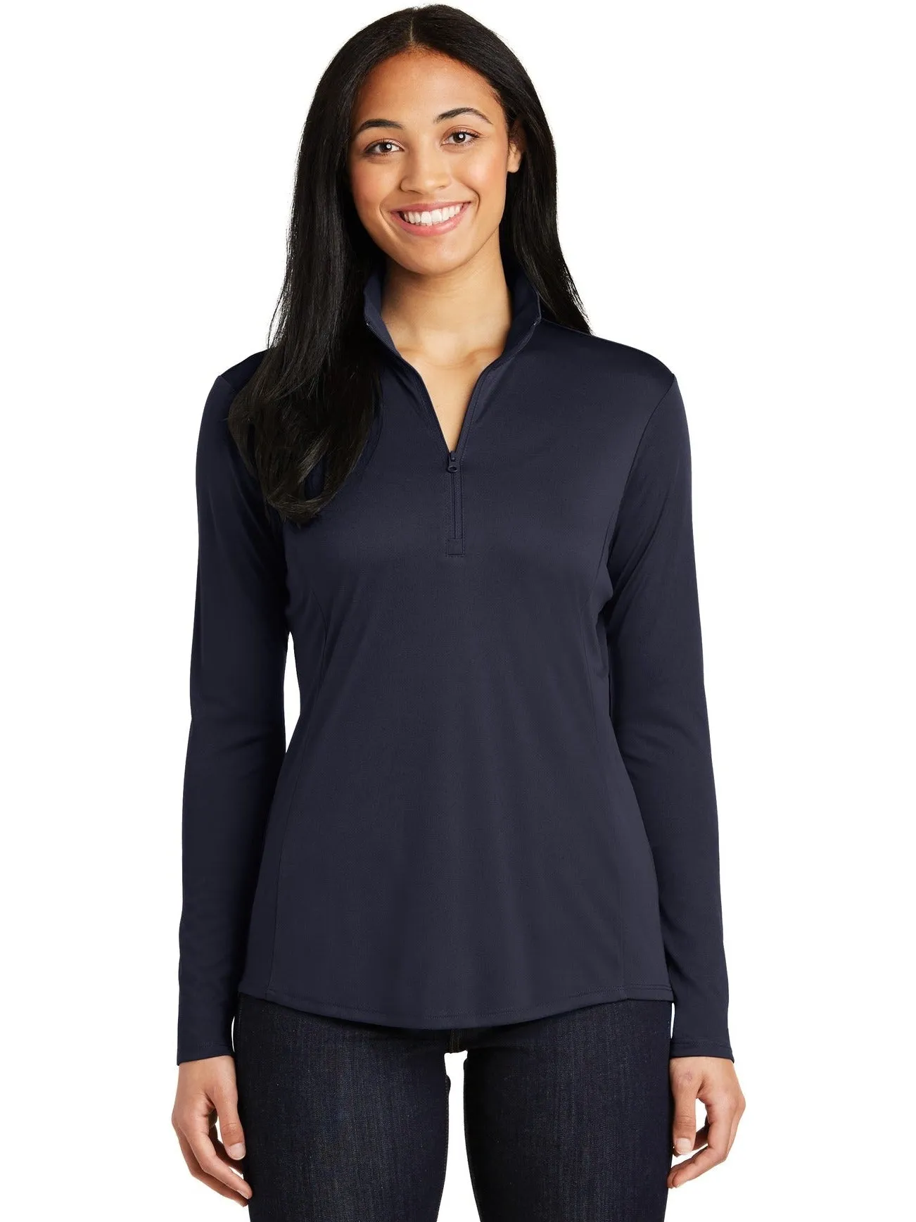 Sport-Tek Ladies PosiCharge Competitor 1/4-Zip Pullover
