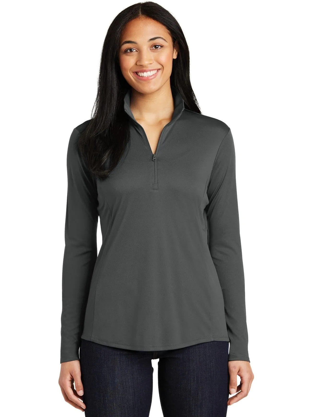 Sport-Tek Ladies PosiCharge Competitor 1/4-Zip Pullover